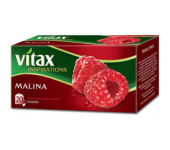 Herbata VITAX INSPIRATIONS (20 torebek) 40g Malina zawieszka