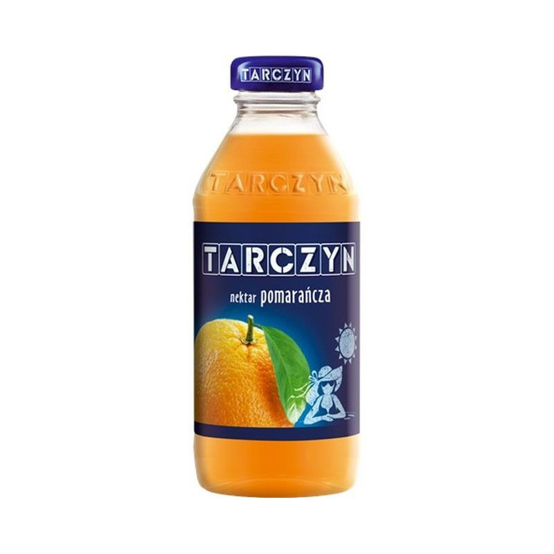Nektar TARCZYN 0,3l pomarańczowy butelka szkło