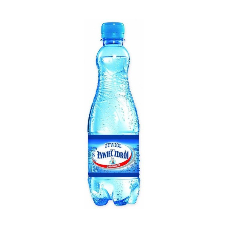 Woda źródlana ŻYWIEC ZDRÓJ 0,5L (12szt) mocno gazowana