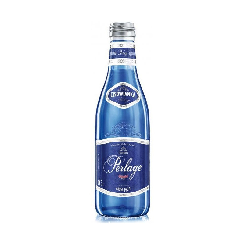 Woda CISOWIANKA 0.3L (24szt) Perlage gazowana szkło