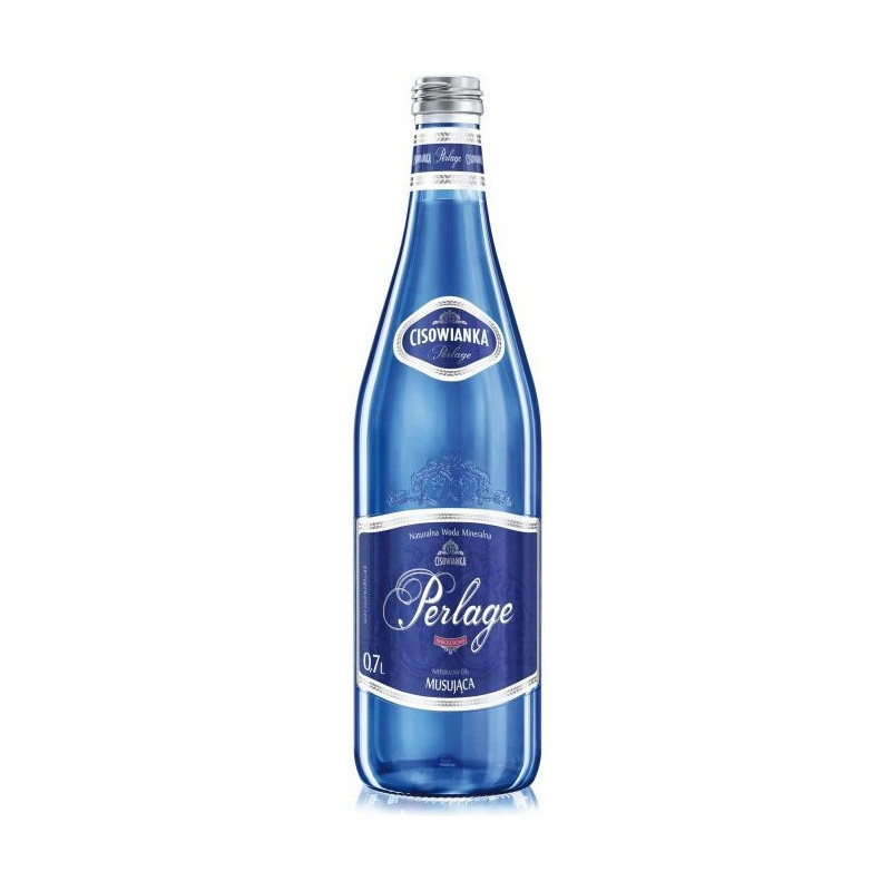 Woda CISOWIANKA 0.7L (12szt) Perlage gazowana szkło