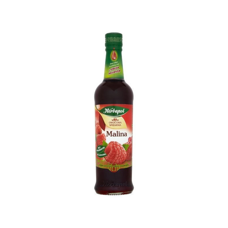 Syrop HERBAPOL Owocowa Spiżarnia malina 420ml