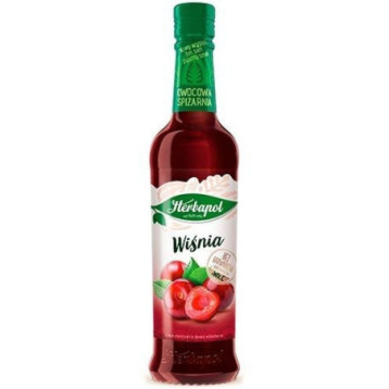 Syrop HERBAPOL Owocowa Spiżarnia wiśnia 420ml Syrop HERBAPOL Owocowa Spiżarnia wiśnia 420ml