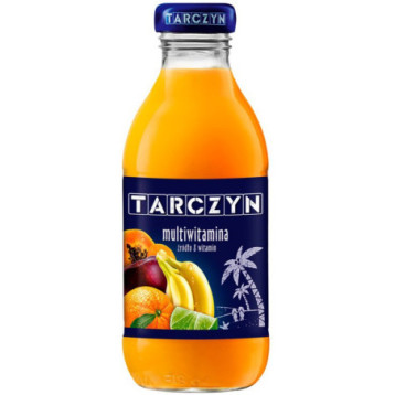 Napój TARCZYN multiwitamina 0,3l butelka szkło Napój TARCZYN multiwitamina 0,3l butelka szkło