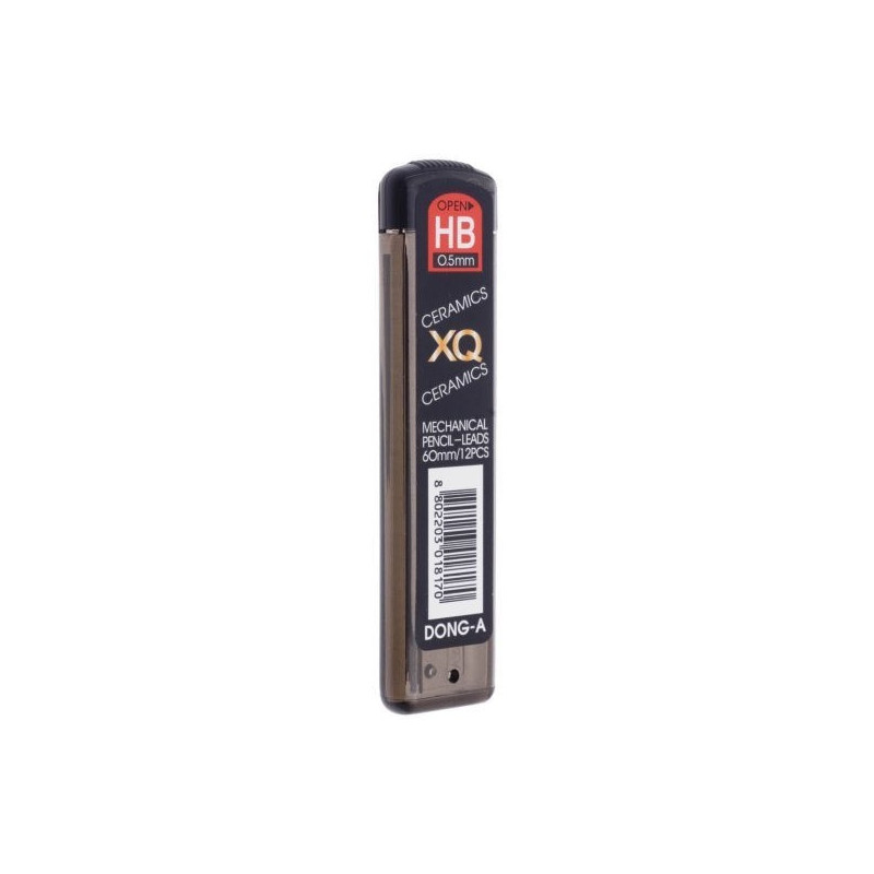 Grafity do ołówka automatycznego XQ 0.5mm HB DONG-A