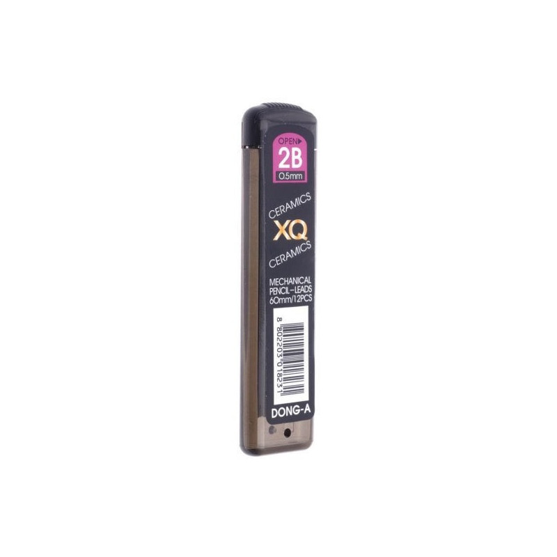 Grafity do ołówka automatycznego XQ 0.5mm 2B DONG-A