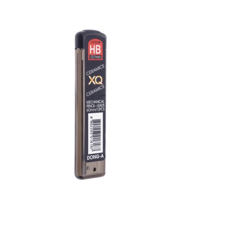 Grafity do ołówka automatycznego XQ 0.7mm HB DONG-A