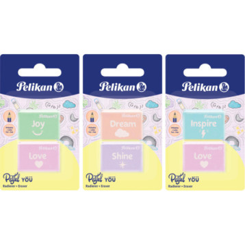 Gumka PASTELL YOU (2 szt.) 606196 PELIKAN Gumka PASTELL YOU (2 szt.) 606196 PELIKAN