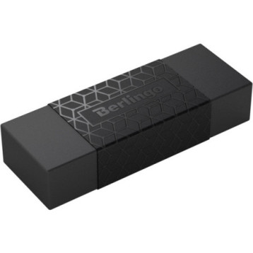 Gumka DoubleBlack 50x18x10mm mix kolorów 318341 BERLINGO Gumka DoubleBlack 50x18x10mm mix kolorów 318341 BERLINGO