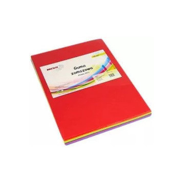 Guma zamszowa PVC A4 mix 10 kolorów G410 BREWIS