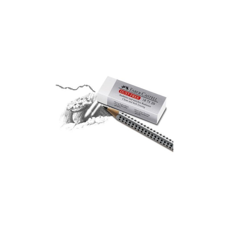 Gumka plastikowa duża DUST FREE FC187120 Faber-Castell
