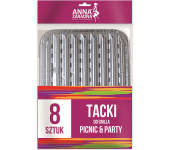 Tacki do grilla (8 sztuk) 28,5cm x 22,5cm ANNA ZARADNA AP-1766