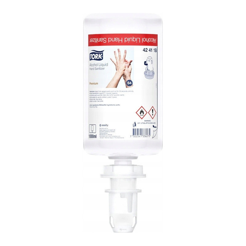 Płyn do dezynfekcji rąk 1000ml S4 424118 TORK