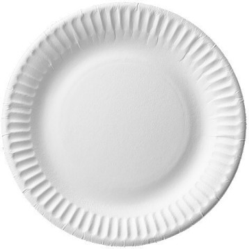 Talerzyk papierowy biały średnica 15cm (100 sztuk) 7500015 215g Think`n Pack