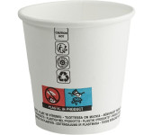 Kubek papierowy biały 100ml/4oz (max 120ml) (50szt) śr.63mm GM4OZCARB