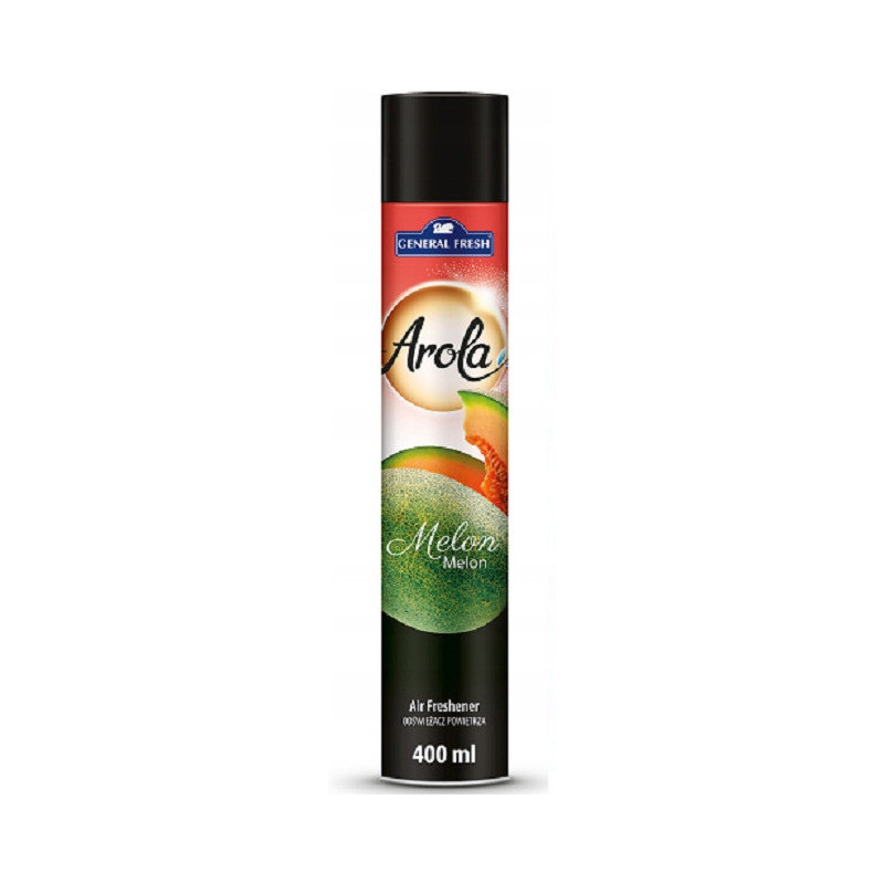 Odświeżacz powietrza AROLA Spray 400ml melon GENERAL FRESH Odświeżacz powietrza AROLA Spray 400ml melon GENERAL FRESH