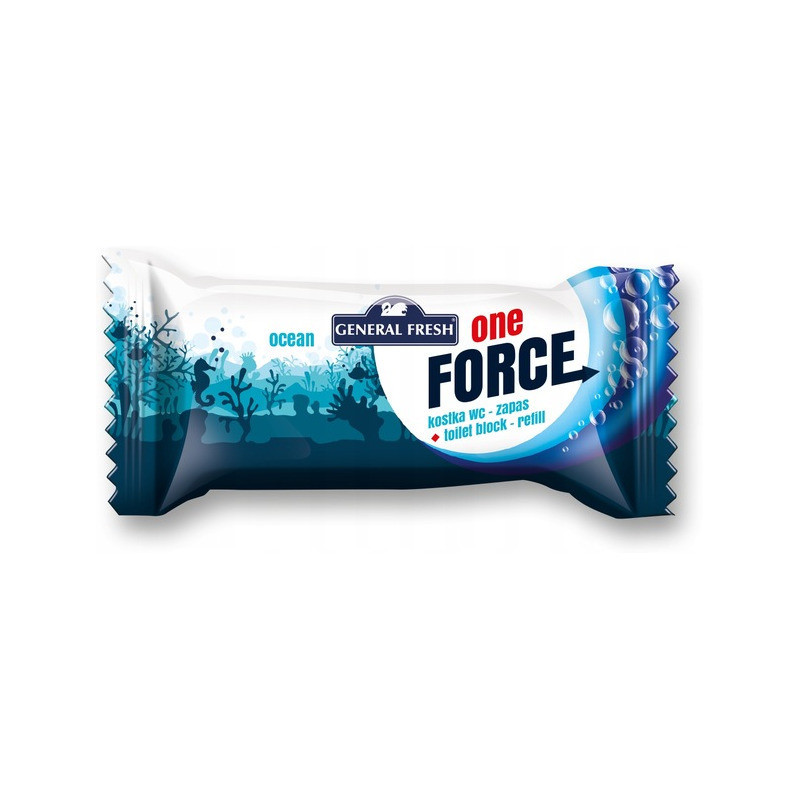 Kostka zapas do WC FORCE ONE 40g morski