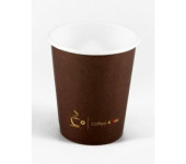 Kubek papierowy 150ml z nadrukiem COFFEE 4 YOU (100) 70mm 221.507b