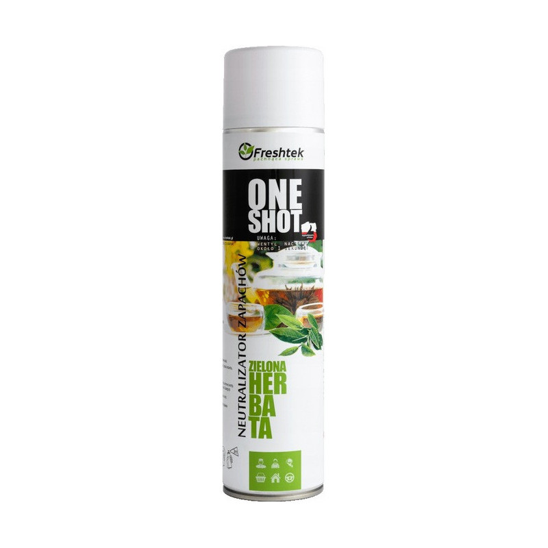 Odświeżacz powietrza/Nautralizator zapachów ONE SHOT 600ml ZIELONA HERBATA