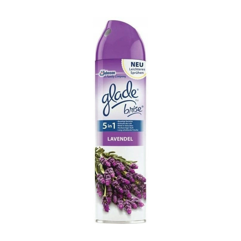 Odświeżacz w sprayu BRISE/GLADE 300 ml Lawenda Odświeżacz w sprayu BRISE/GLADE 300 ml Lawenda