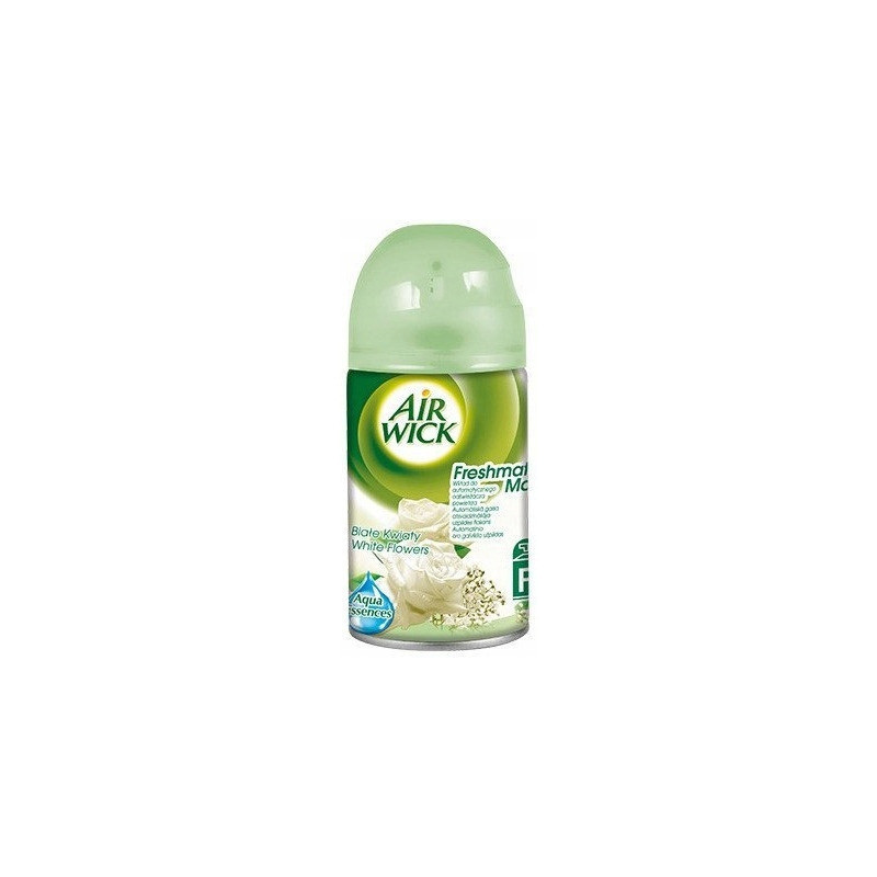Wkład do odświeżacza AIR WICK Freshmatic 250ml Białe Kwiaty / Orzeźwiająca Bawełna i Kwiat Migdału