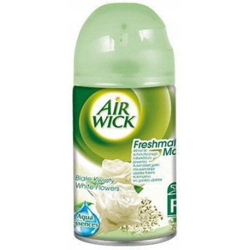 Wkład do odświeżacza AIR WICK Freshmatic 250ml Białe Kwiaty / Orzeźwiająca Bawełna i Kwiat Migdału Wkład do odświeżacza AIR WICK Freshmatic 250ml Białe Kwiaty / Orzeźwiająca Bawełna i Kwiat Migdału