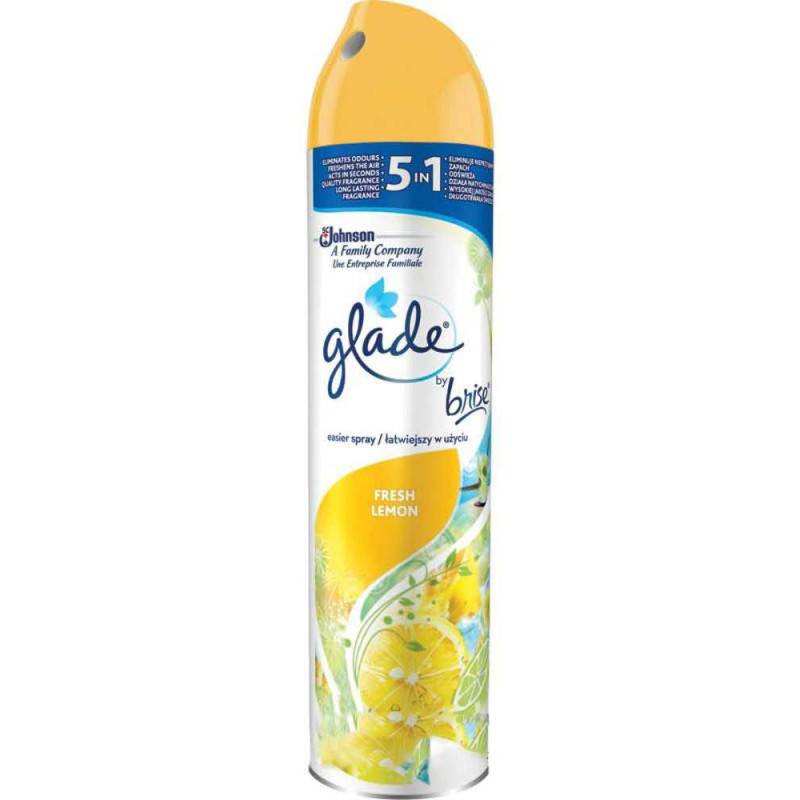 Odświeżacz w sprayu BRISE/GLADE 300 ml Citrus Fresh Lemon Odświeżacz w sprayu BRISE/GLADE 300 ml Citrus Fresh Lemon