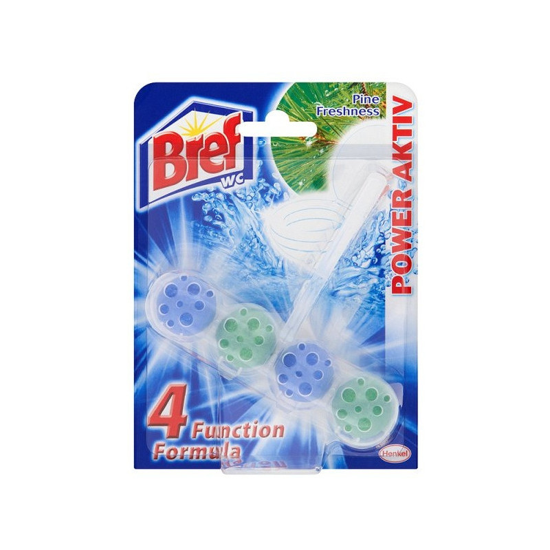 Zawieszka WC BREF POWER AKTIV 50g kulki Sosnowy Las  625166