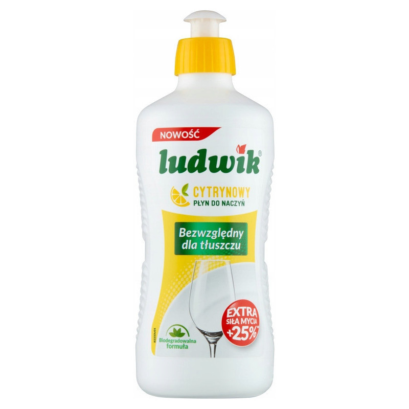 Płyn do naczyń LUDWIK 450g cytrynowy