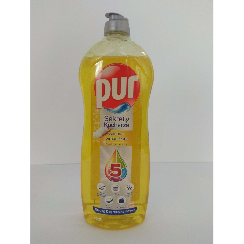 Płyn do mycia naczyń PUR 750ml Lemon 57509