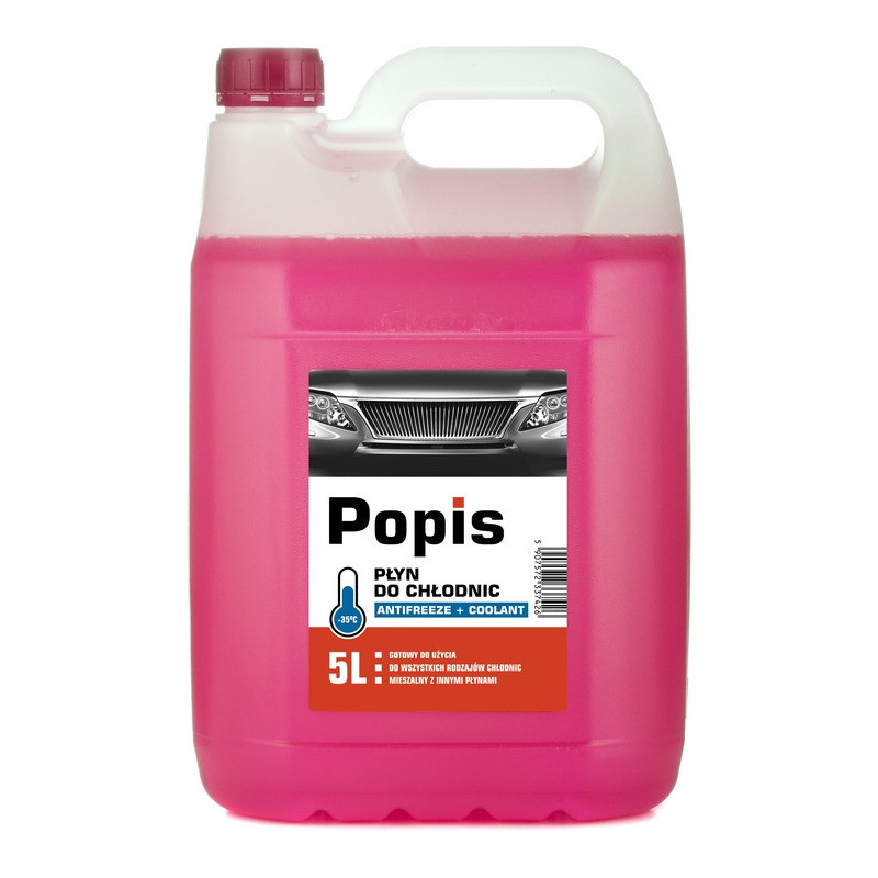 Płyn do chłodnic POPIS 5l różowy