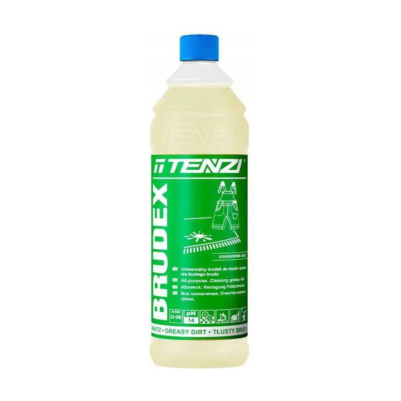Płyn TENZI BRUDEX do usuwania tłustego brudu 1l. koncentrat (U-06/001)