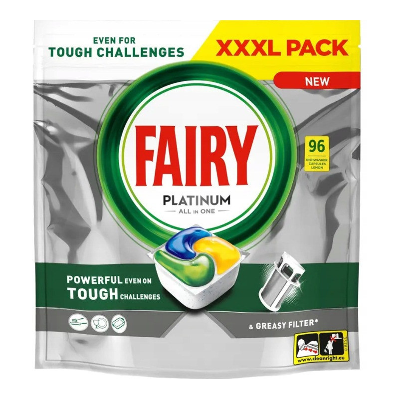 Kapsułki do zmywarki FAIRY PLATINUM (96szt)