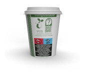 Kubki papierowe Green Leaf 250ml 50 szt. 8oz 100% biodegradowalne LV-8-GR VEGWARE