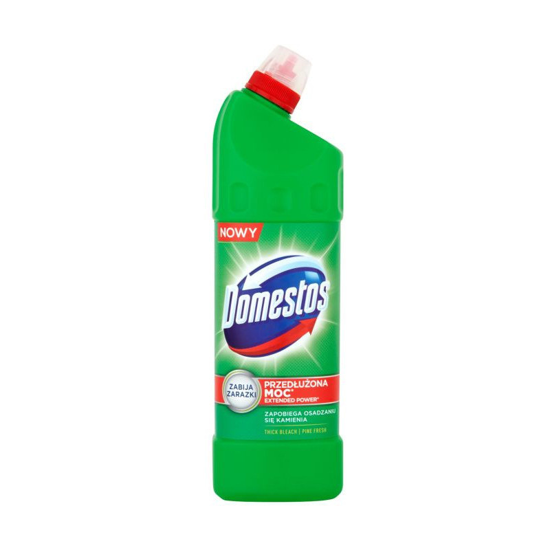 Płyn do mycia WC DOMESTOS 1000 ml Pine fresh (zielony)