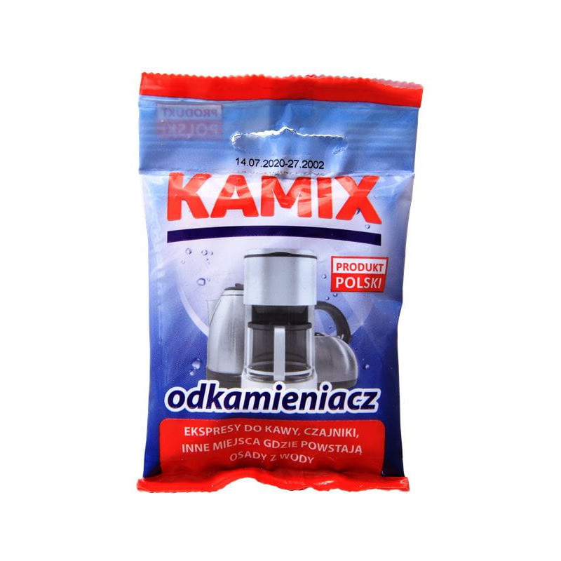 Preparat do usuwania kamienia KAMIX odkamieniacz saszetka 30g