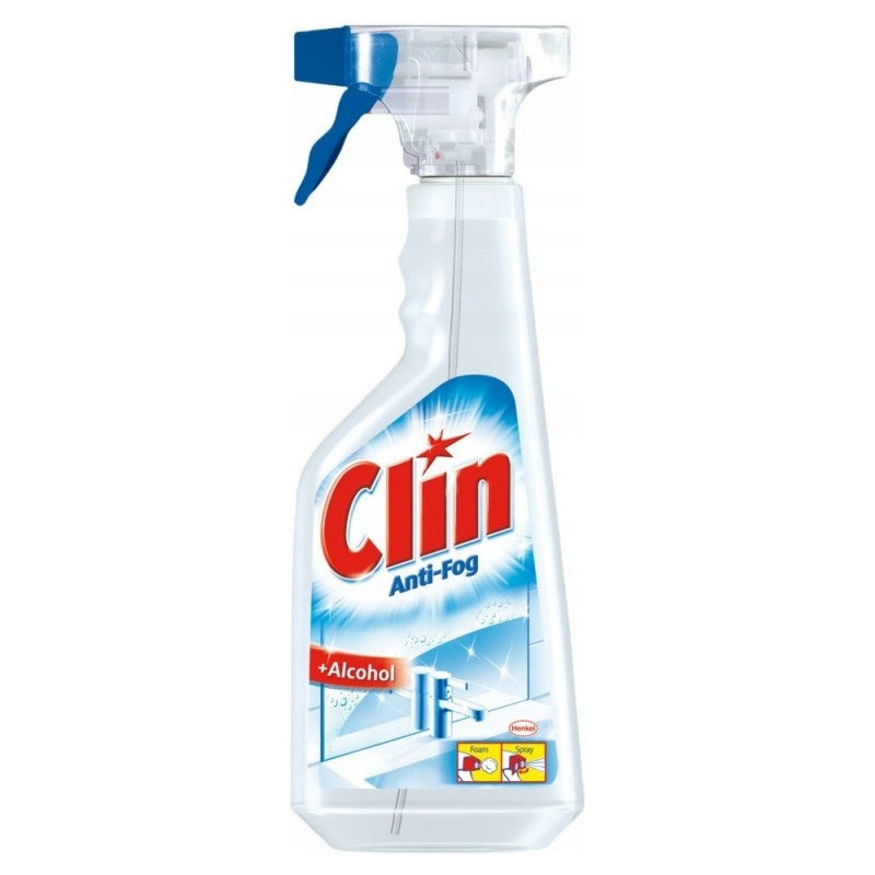 Płyn do szyb CLIN 500ml z rozpylaczem Antypara