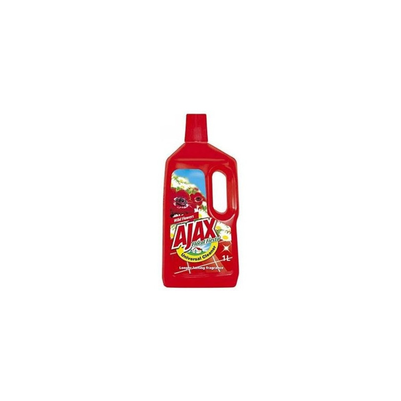 Płyn do mycia podłóg AJAX Floral Fiesta 1l Wild flowers (czerwony) 72984