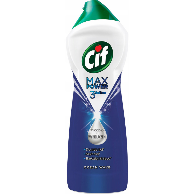 Mleczko CIF czyszczące 1001g Max Power Ocean Wave