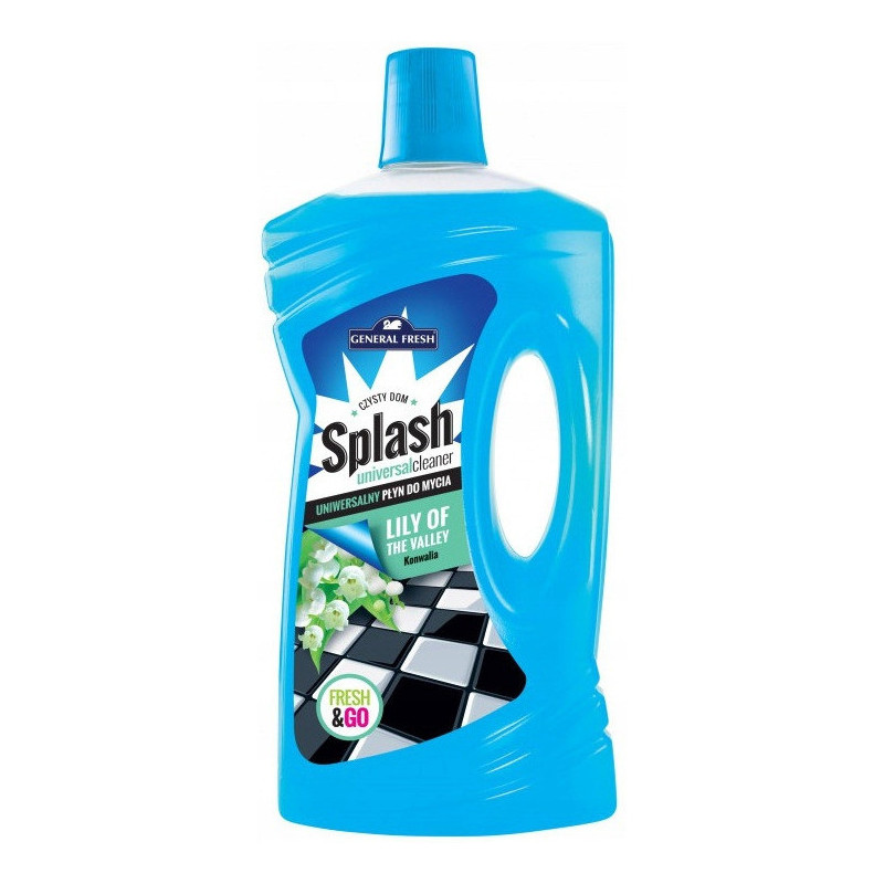 Płyn do mycia SPLASH uniwersalny 1L KONWALIA GENERAL FRESH