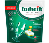 Tabletki do zmywarki LUDWIK(41 tabletek) zapach grapefruit All In One 228706