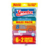 Ściereczki SPONTEX MICROFIBRA (6+2sztuki) 19700052 Ściereczki SPONTEX MICROFIBRA (6+2sztuki) 19700052