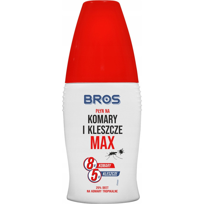 Płyn - atomizer na komary i kleszcze MAX 50ml BROS