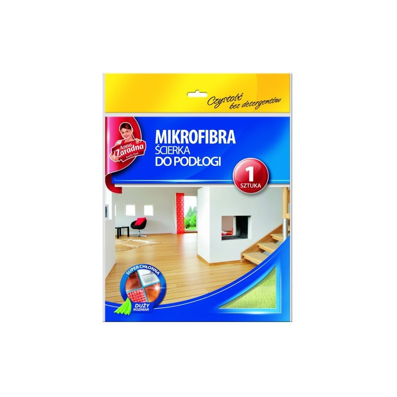 Ściereczka z mikrofibry do podłogi ANNA ZARADNA PS-2619