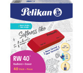 Gumka RW 40 VELVET (40 szt.) 606127 PELIKAN