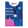 Holder na identyfikatory 60x90mm ze smyczą (10 sztuk+16 wkładów) 4825 AVERY