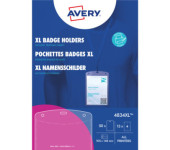 Holder na identyfikatory A6 105x148mm ze smyczą (50 sztuk+52 wkłady) 4834XL AVERY