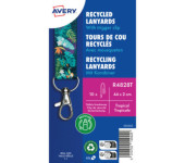 Smycz z karabińczykiem (10 sztuk) 440x20mm tropik R4828T AVERY