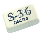 Gumka chlebowa/nadruk (36szt.) S-36 FACTIS