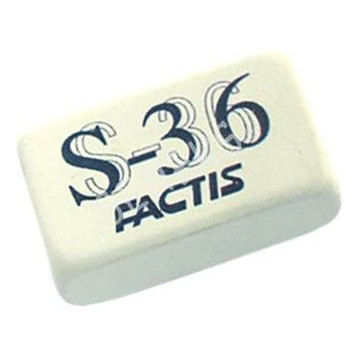 Gumka chlebowa/nadruk (36szt.) S-36 FACTIS Gumka chlebowa/nadruk (36szt.) S-36 FACTIS